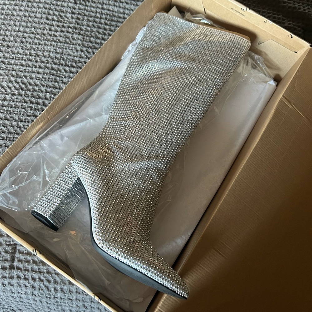 Rhinestone Boots